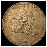 1857 Flying Eagle Cent UNCIRCULATED