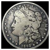1892-O Silver Morgan Dollar LIGHTLY CIRCULATED