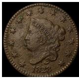 1828 Large Cent NEARLY UNCIRCULATED