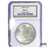 1880-S Morgan Silver Dollar NGC MS67