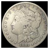 1881-S Morgan Silver Dollar NEARLY  UNCIRCULATED
