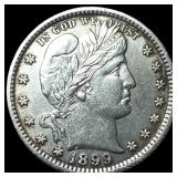 1899 Silver Barber Quarter UNCIRCULATED