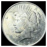 1922 Silver Peace Dollar CHOICE BU