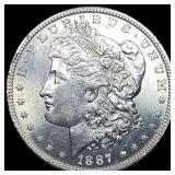 1887-S Morgan Silver Dollar UNCIRCULATED