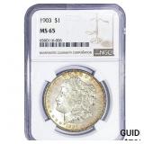 1903 Morgan Silver Dollar NGC MS65