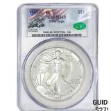 1987 Silver Eagle CAC MS69