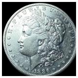 1886-S Silver Morgan Dollar CLOSELY UNCIRCULATED