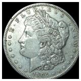 1904-O Silver Morgan Dollar NEARLY UNCIRCULATED