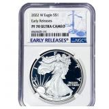 2022-W Silver Eagle NGC PF70 Ultra Cameo