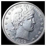 1899-O Silver Barber Half Dollar CLOSELY  UNCIRCU