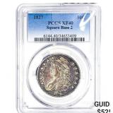 1827 Capped Bust Half Dollar PCGS XF40 Square Base