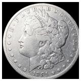 1891-O Silver Morgan Dollar LIGHTLY  CIRCULATED