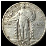 1930 Standing Liberty Silver Quarter CLOSELY  UNC