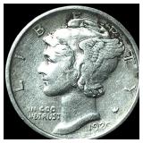 1920-S Silver Mercury Dime CLOSELY UNCIRCULATED