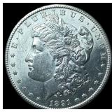 1891-S Silver Morgan Dollar UNCIRCULATED