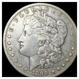 1899-O Micro O Silver Morgan Dollar ABOUT  UNCIRC