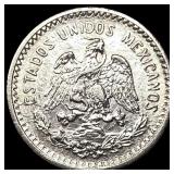 1907M Mexico Silver 10 Centavos