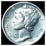 1920-S Silver Mercury Dime UNCIRCULATED