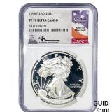 1998 Silver Eagle NGC PF70 Ultra Cameo