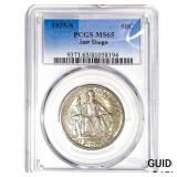 1935-S San Diego Half Dollar PCGS MS65