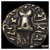Kiderite Huns 600 AD Silver Dinar