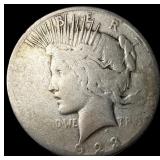 1923-S Silver Peace Dollar NICELY CIRCULATED