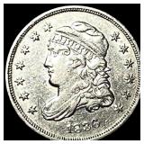 1836 Silver Capped Bust Half Dime CLOSELY  UNCIRC