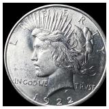 1922-D Silver Peace Dollar UNCIRCULATED
