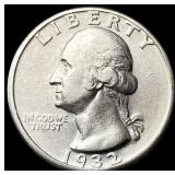 1932-D Silver Washington Quarter CLOSELY  UNCIRCU