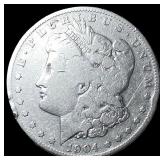 1904-S Silver Morgan Dollar NICELY CIRCULATED