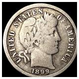1899-O Silver Barber Dime LIGHTLY CIRCULATED