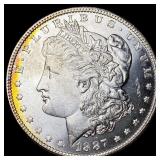 1887 Morgan Silver Dollar GEM BU