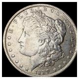 1889 Morgan Silver Dollar NEARLY UNCIRCULATED