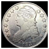 1830 Capped Bust Half Dollar ABOUT UNCIRCULATED