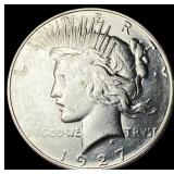 1927 Peace Silver Dollar CHOICE AU
