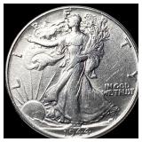 1944 Walking Liberty Half Dollar CLOSELY  UNCIRCU