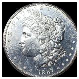 1887-S Morgan Silver Dollar UNCIRCULATED