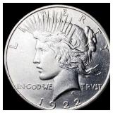 1922-D Silver Peace Dollar UNCIRCULATED
