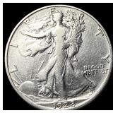 1928-S Silver Walking Liberty Half Dollar  NEARLY