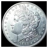 1885-S Silver Morgan Dollar  CHOICE AU