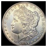 1897-S Silver Morgan Dollar UNCIRCULATED