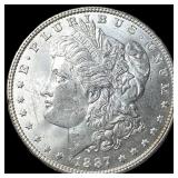 1887 Morgan Silver Dollar UNCIRCULATED