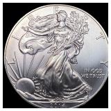 2014 1 oz Silver American Eagle $1 SUPERB GEM BU