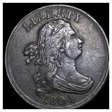 1804 Copper Half Cent CLOSELY UNCIRCULATED