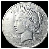 1935 Silver Peace Dollar LIGHTLY CIRCULATED