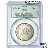 1936 Albany Half Dollar PCGS MS65