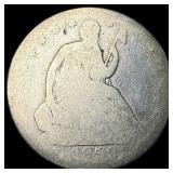 1857-O Silver Half Dollar NICELY CIRCULATED