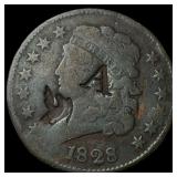 1828 Classic Head Half Cent NICELY CIRCULATED