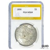 1896 Morgan Silver Dollar PGA MS64