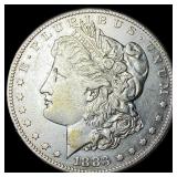 1883-S Silver Morgan Dollar CLOSELY UNCIRCULATED